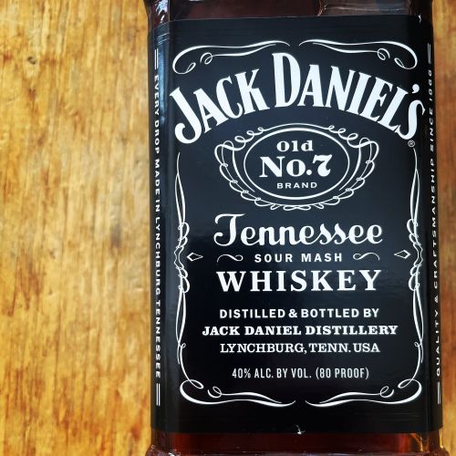 Jack Daniel's Black Tennessee Sour Mash Whiskey